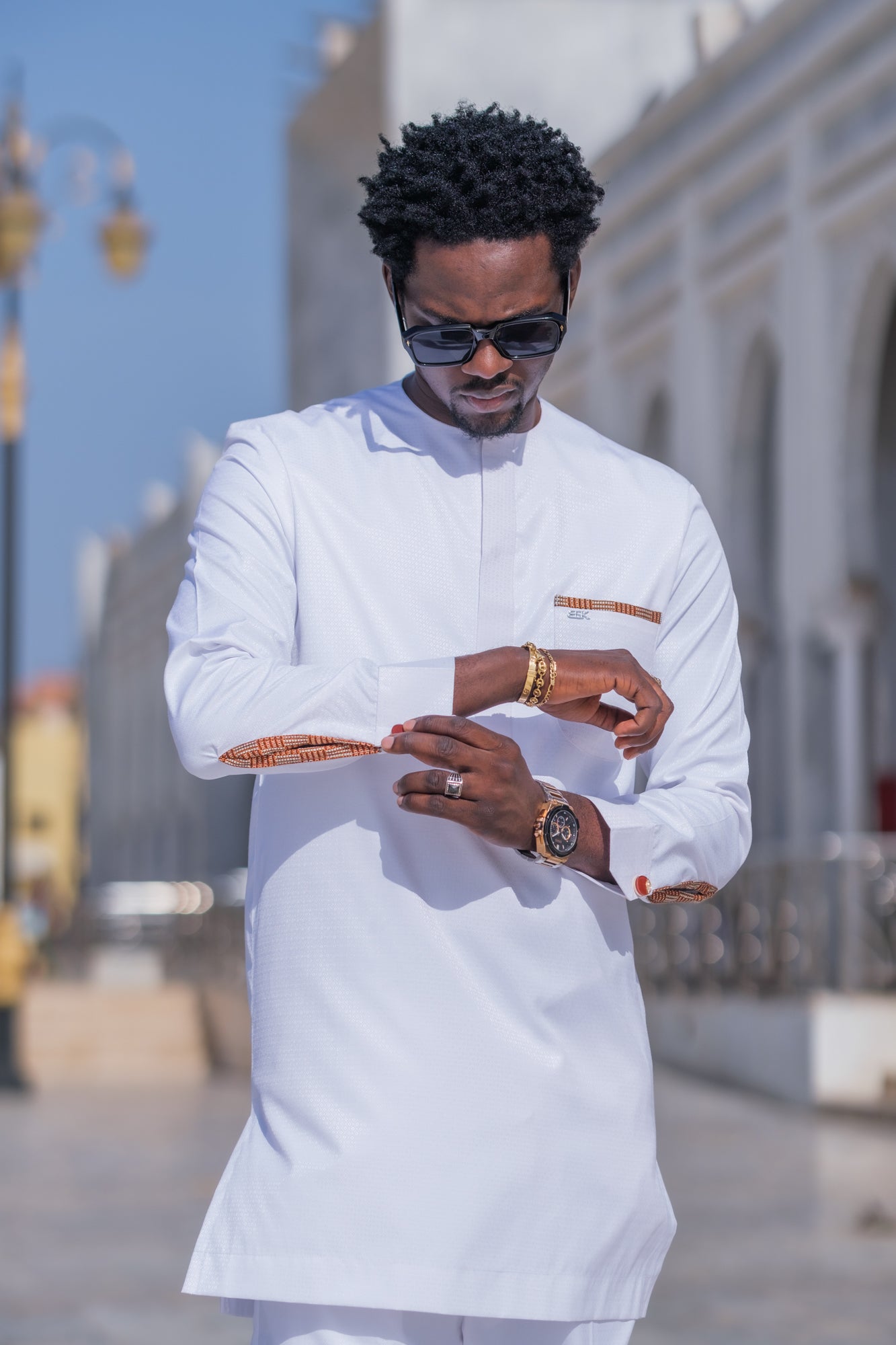 Tenue IGO blanc - Moderne