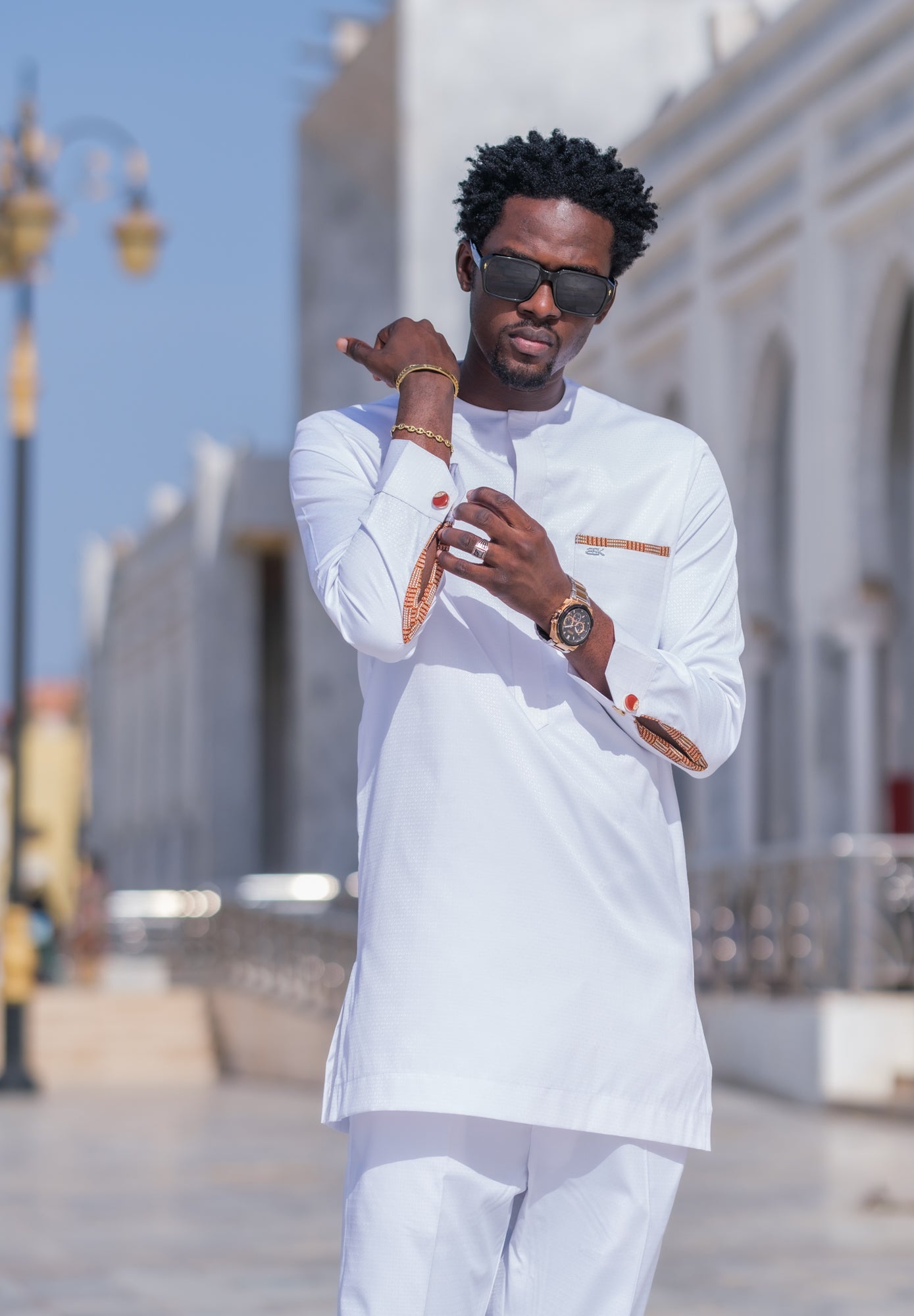 Tenue IGO blanc - Moderne