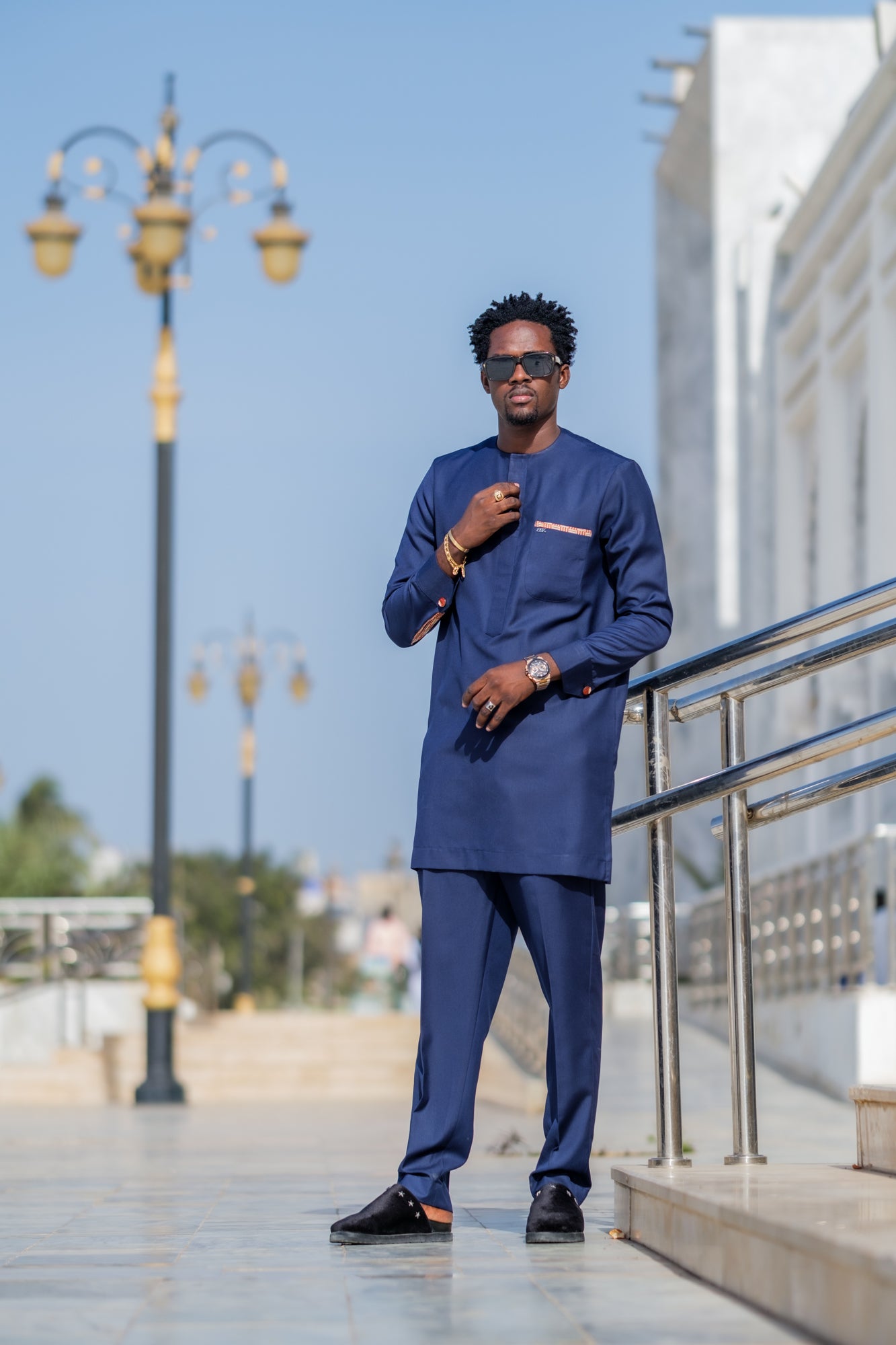 Tenue IGO bleu nuit - Moderne