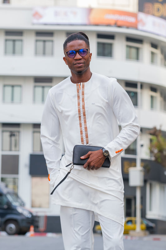 Tenue HAMET crème - Élégance Traditionnelles